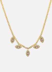 Aec Paris - Collier chaîne assouan - Taille Unique - Rose
