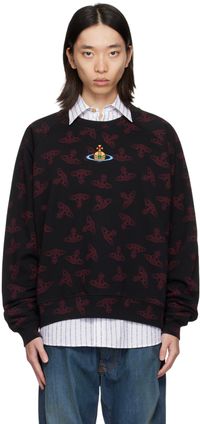 Vivienne Westwood Black Raglan Sweatshirt