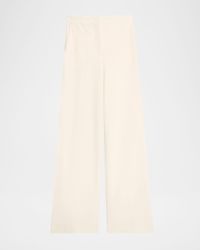 Ponte Wide Leg Trousers