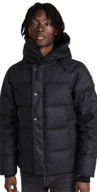 Canada Goose MacMillan Wool Parka Carbon Mel S
