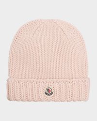 Girl's Logo-Patch Beanie