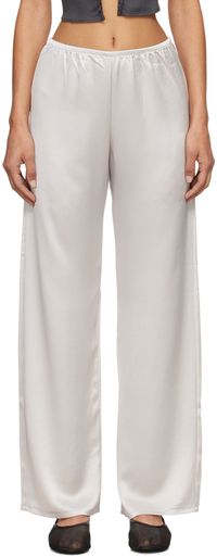 LESET Gray Barb Lounge Pants