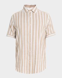 Men's Preston Stripe Short-Sleeve Shirt