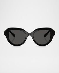 SK6037 Round Embellished Sunglasses