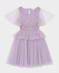 Girl's Orchid Radiance Tutu Dress, Size 2-11