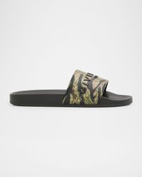 Men's Camouflage Logo Slide Sandals