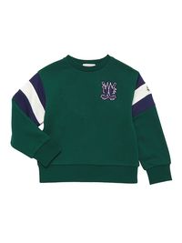 Little Boy's & Boy's Logo Crewneck Sweatshirt - Green - Size 14