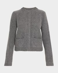 Shrunken Crewneck Cardigan