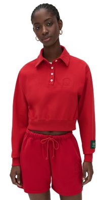 DANZY Cropped Polo Red XL