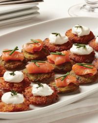 Bite Size Assorted Flavor Latkes, 48-Pack