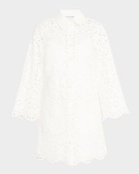 Sumatra Eyelet Shirtdress