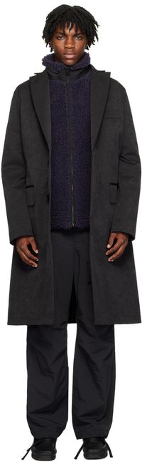 sacai Ensemble de manteau et veste noirs