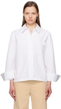 Jil Sander White Button Shirt