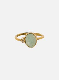 Aec Paris - Bague fine theia - Taille 56 - Vert