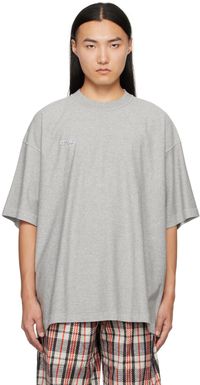 VETEMENTS Gray Inside Out T-Shirt