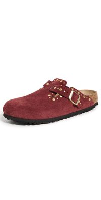 Birkenstock Boston Rivet Clogs Zinfandel 36