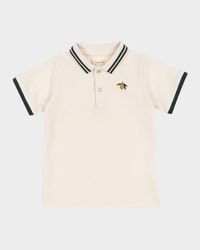 Boy's Florian Embroidered Polo Shirt, Size 9M-6