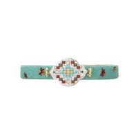 Hipanema - Bracelet avec fermoir aimanté - Taille L - Bleu