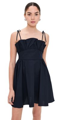 Kika Vargas Mia Dress Navy Navy 10