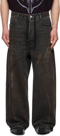 Balenciaga Jean ample noir