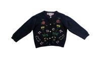 Bonpoint - Seconde Main - Cardigan bébé noir - 18 mois - Taille 18M - Noir