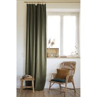L'effet Papillon - Rideaux occultant et thermique - Taille 140x270 - Vert