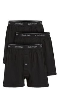 Calvin Klein Underwear Cotton Classic Fit Knit Boxers 3 Pack Multi XL