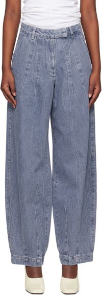 REMAIN Birger Christensen Blue Cocoon Jeans