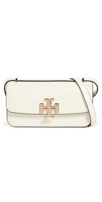 Tory Burch Small Eleanor Convertible Shoulder Bag Warm White One Size