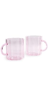 FAZEEK Wave Mugs Pink One Size