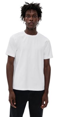 Theory Ryder Tee in Relay Jersey White L
