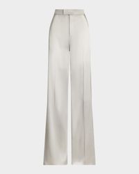 Parson Satin Wide-Leg Pants