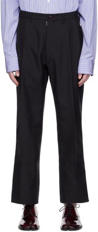 Maison Margiela Pantalon British noir