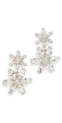 Jennifer Behr Audrey Earrings Crystal One Size