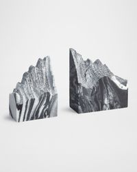 Mountain Summit Bookends, Set of 2