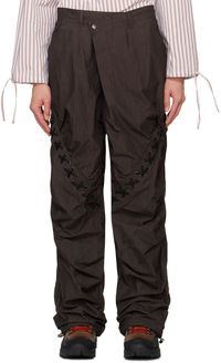 Andersson Bell Gray Dua Lace-Up Trousers