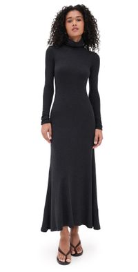 STAUD Vanya Dress Charcoal L