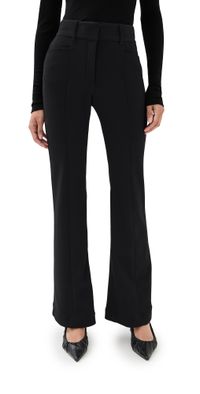 Proenza Schouler Kalea Pants in Compact Stretch Crepe Black 10