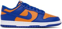 Nike Orange & Blue Dunk Low Retro Sneakers