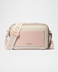 Maeve Large Pocket Signature Logo Crossbody Bag