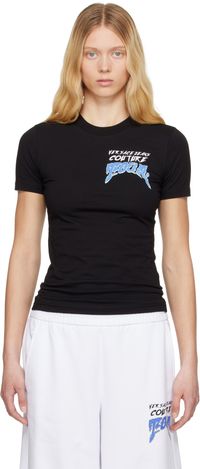 Versace Jeans Couture Black 'Tour' T-shirt