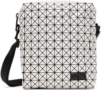 BAO BAO ISSEY MIYAKE White Voyager Metallic Bag