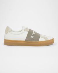 Urban Street Low-Top Elastic-Lace Sneakers