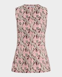 Jessup Metallic Floral Vest