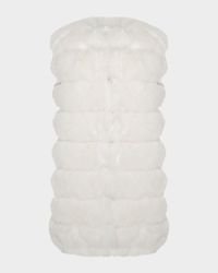 Fox-Like Faux Fur Vest