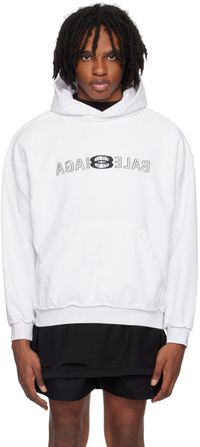 Balenciaga Gray Inside Out Hoodie