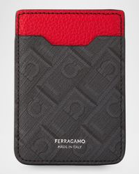 Men's Monogram MagSafe Card Holder