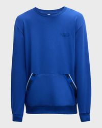 Men's Sweatshirt with Logo Taping