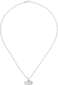 Mondo Mondo Silver Infinity Charm Necklace