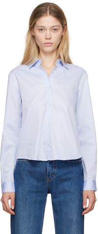 The Garment Blue & White Palmela Shirt